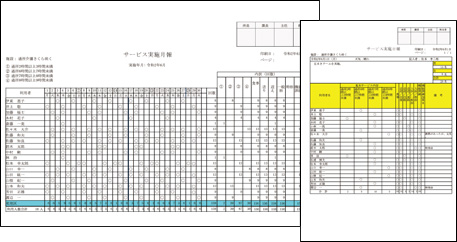 統計・報告資料を自動で作成